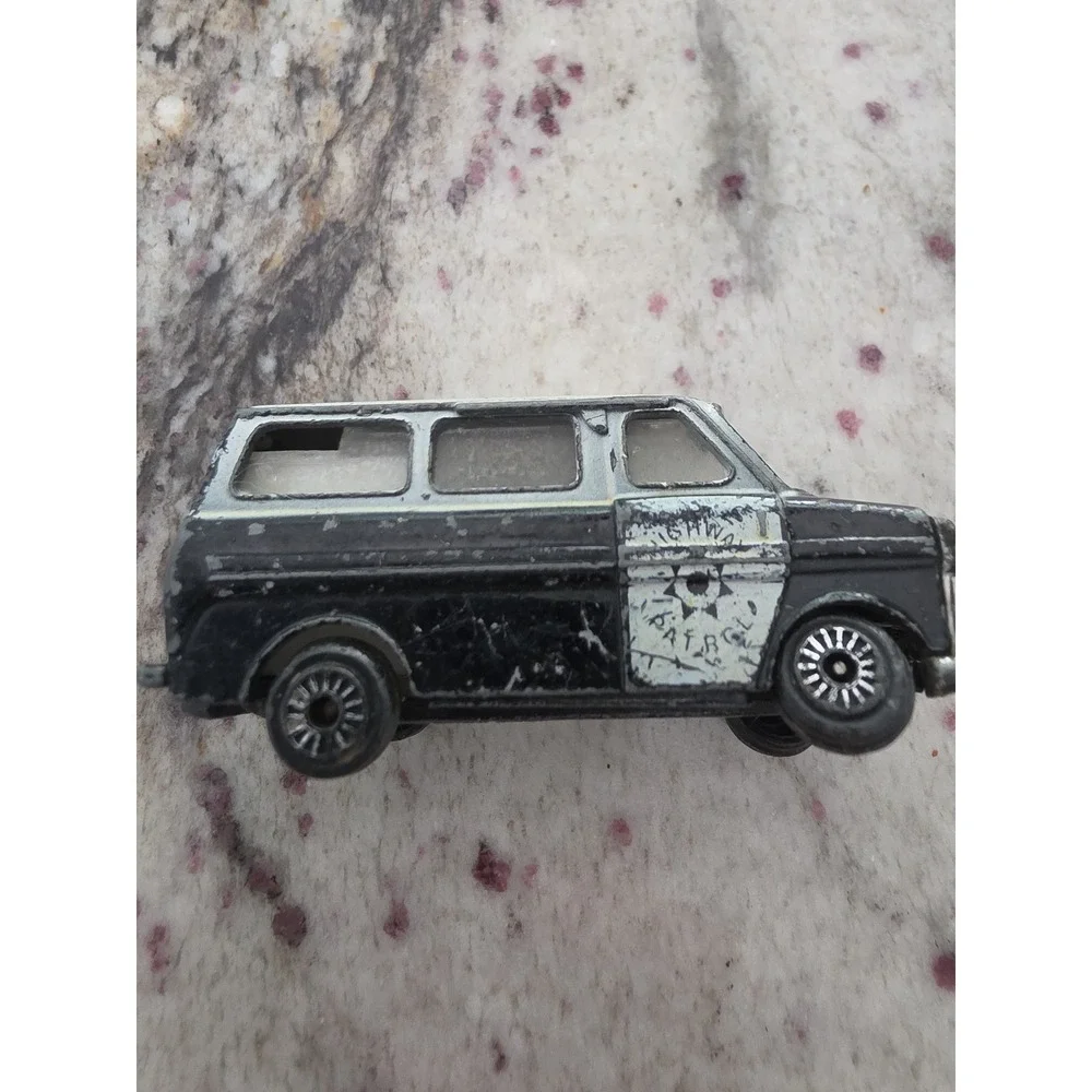 Vintage Zylmex 335 Ford Van #30 Highway Patrol Toy Car Hong Kong